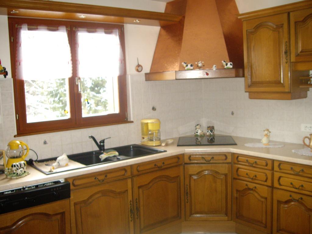 appartement vue sur la montagne Soultzeren Extérieur photo