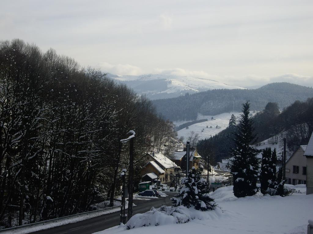 appartement vue sur la montagne Soultzeren Extérieur photo